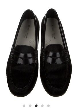 RE/DONE
Ponyhair Leather Trim Embellishment Loafers sz 40